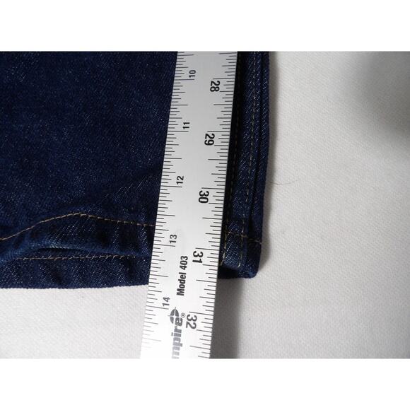 Lee Jeans Mens 42x32 Relaxed Fit Straight Leg Dark Wash NWT Denim Workwear Casua - Picture 11 of 16